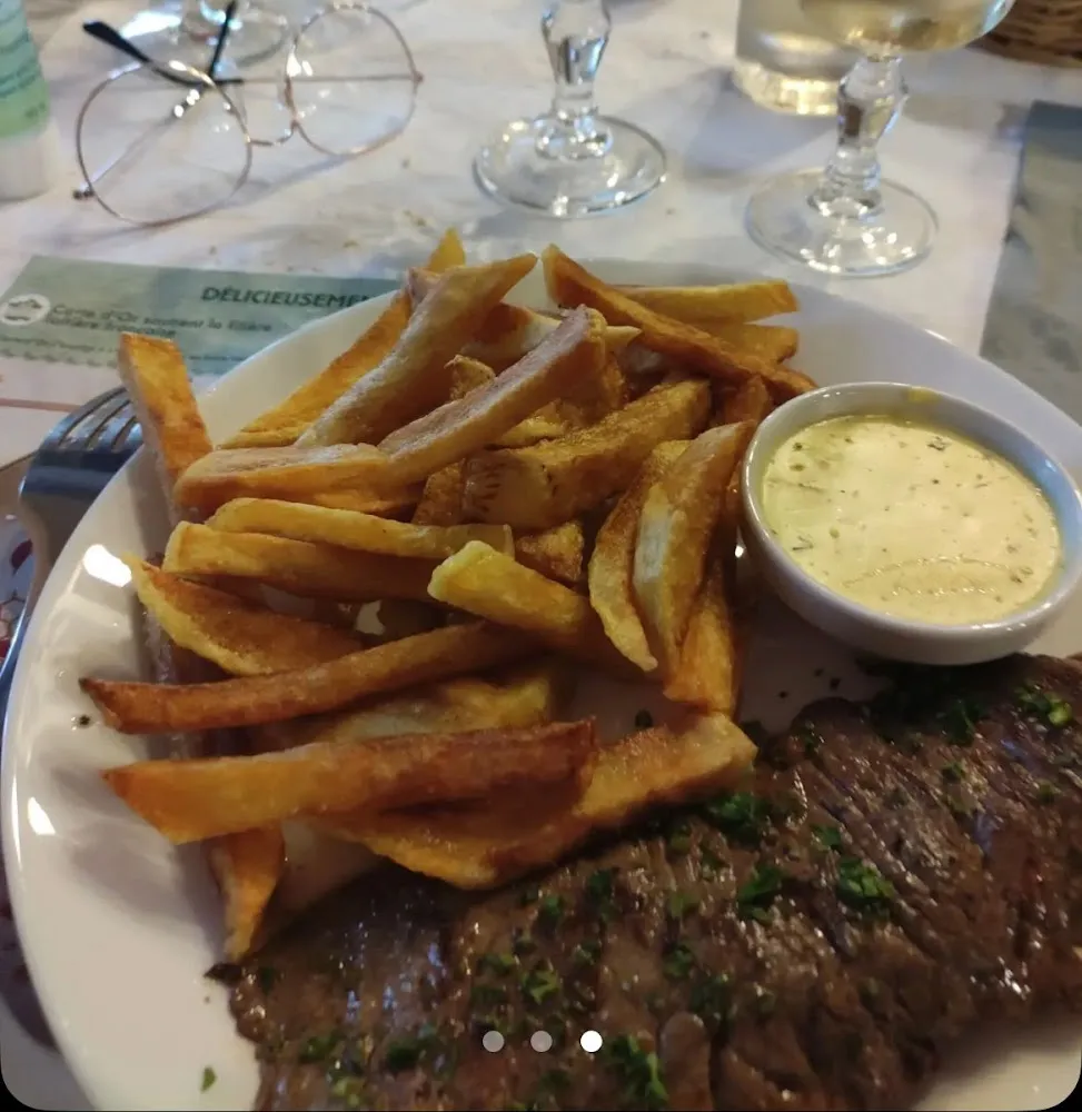 Bavette Béarnaise Et Frites Maison